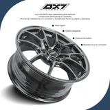 Rin Bx7 17x7.5 5/112 Et35 Negro/matte Black