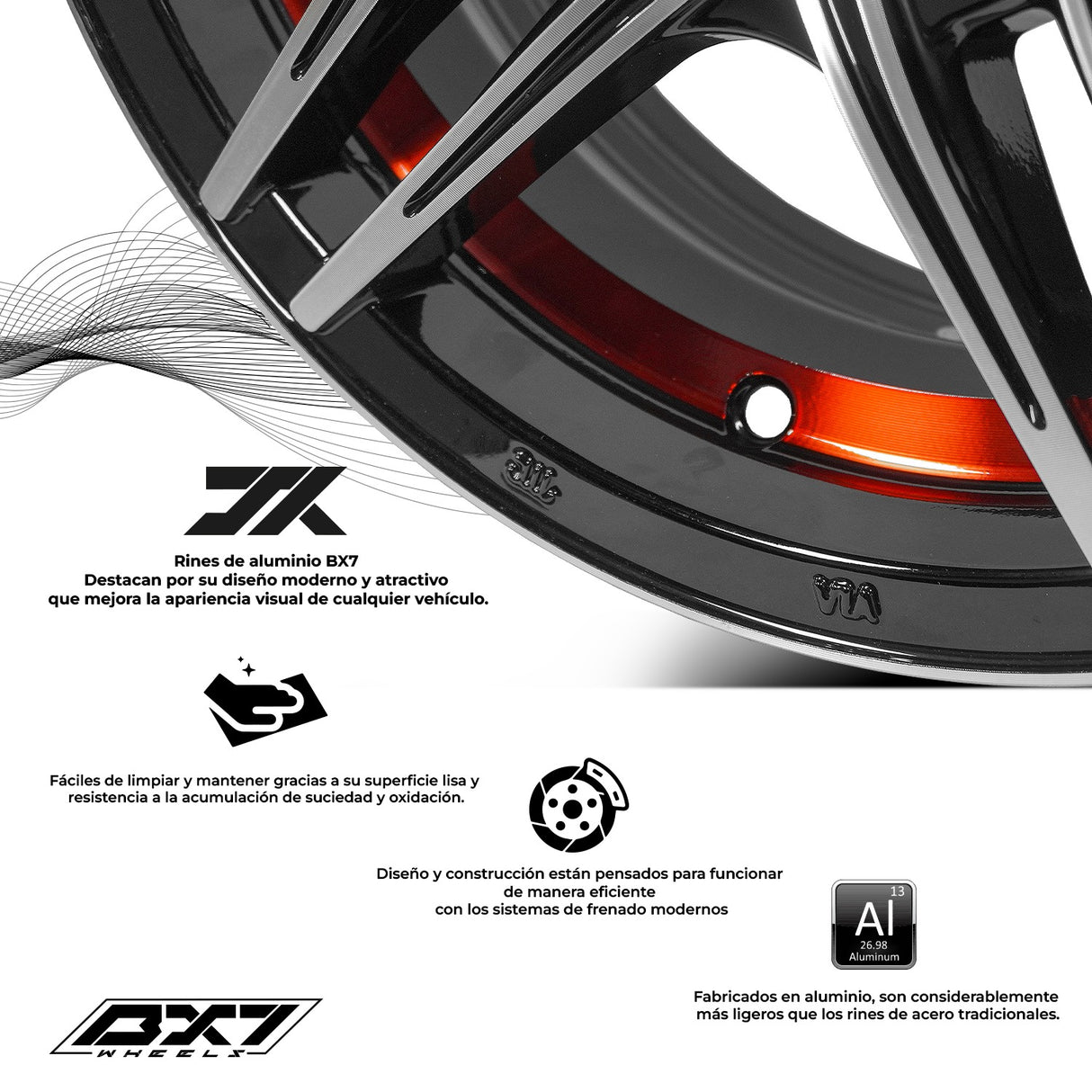 Rin 14 4/100 Para Versa Spark Tsuru Beat Golf Jetta