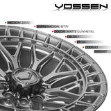 Rin Vossen 22x12 8x170 Ultra Deep Matte Gunmetal