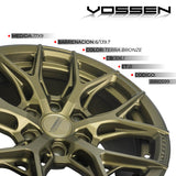 Rin Vossen 17x9 6x139.7 Super Deep Terra Bronze
