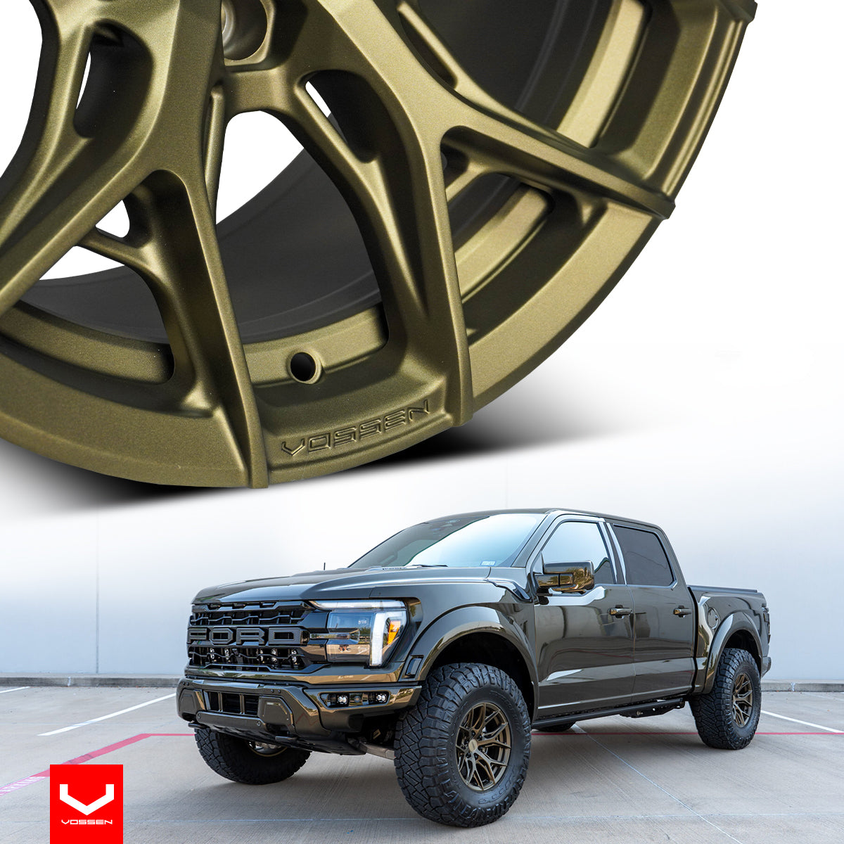 Rin Vossen 17x9 6x139.7 Super Deep Terra Bronze