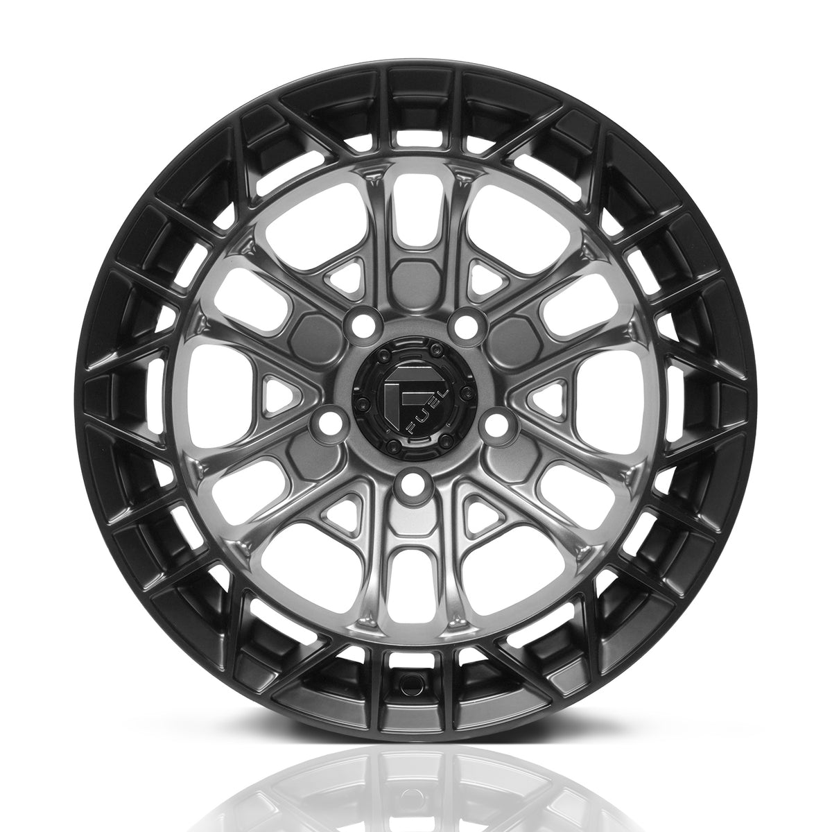RIN BX7 WHEELS 15X8 5/114.3 ET: -10 CB: 73.1 MATTE GUNMETAL+ MATTE