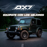 RIN BX7 WHEELS 15X8 5/114.3 ET: -10 CB: 73.1 MATTE GUNMETAL+ MATTE