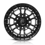 RIN BX7 WHEELS 15X8 6/139.7 ET: -10 CB: 110.1 NEGRO/FULL MATTE BLACK