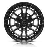 RIN BX7 WHEELS 15X8 5/114.3 ET: -10 CB: 73.1 NEGRO/FULL MATTE BLACK