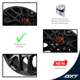 RIN BX7 FW17817 17X8 6X139.7 ET 55  CB 106.1 NEGRO/MATTE BLACK