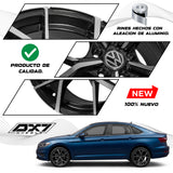Rin Bx7 15X6.5 5/100 ET 35 CB 57.1 Vento Mazda Polo Jetta Ibiza