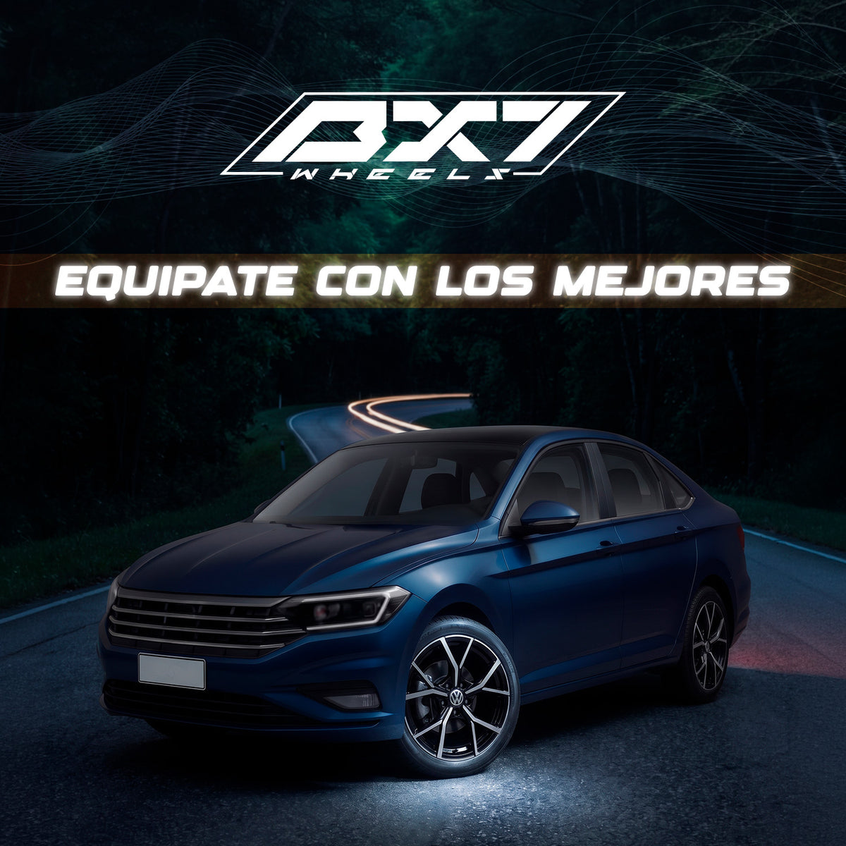 Rin Bx7 15X6.5 5/100 ET 35 CB 57.1 Vento Mazda Polo Jetta Ibiza