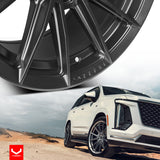RIN 18X9 6/139.7 ET0 SUPER DEEP 106.1 SATIN BLACK