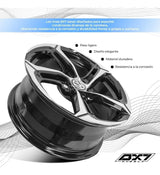Rines 15 5-100 Vw Vento Jetta Clasico Golf A4 Polo Virtus 4p