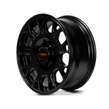 RIN BX7 WHEELS 17X7.5 6/139.7 ET: 55 CB: 106.1 NEGRO MATE/MATTE BLACK