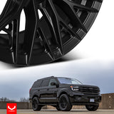 RIN VOSSEN 17X9 - 6X139.7 - ET0 -SUPER DEEP - 106.1 - SATIN BLACK