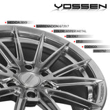 RIN VOSSEN 18X9 6/139.7 ET0 SUPER DEEP 106.1 HYPER METAL
