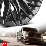 RIN VOSSEN 17X9 6/135  ET0 SUPER DEEP 87.1 SATIN BLAK
