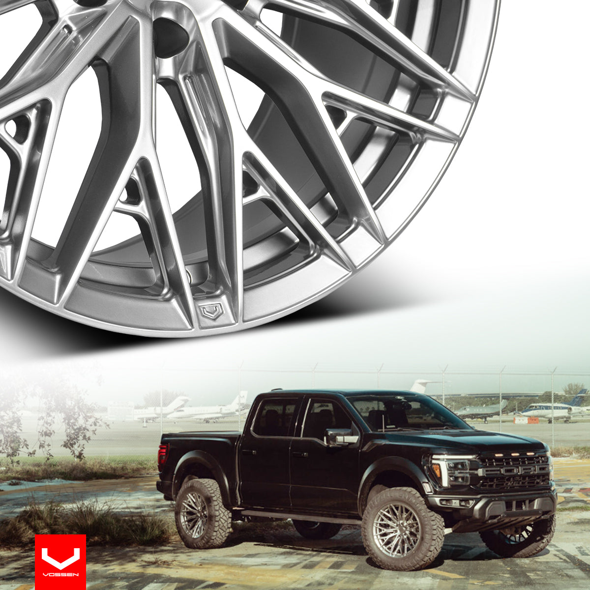 RIN VOSSEN 20X9.5 6/139.7 ET15 106.1 HYPER GUNMETAL