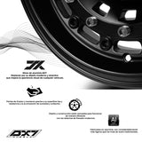 RIN BX7 WHEELS 15X8 5/139.7 ET0 CB108