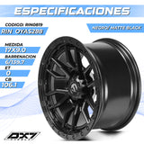 RIN BX7 WHEELS 17X9 6/139.7 ET0 CB106.1