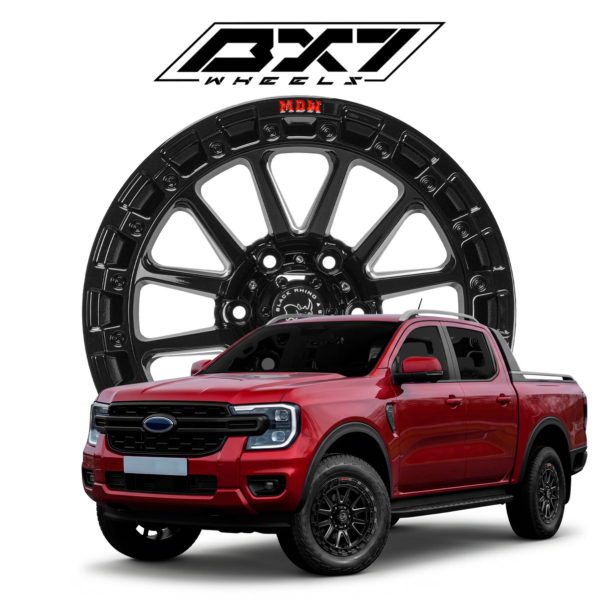 RIN BX7 WHEELS 17X8.5 6/139.7 ET0 CB106.1