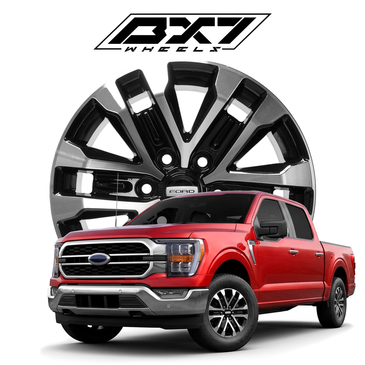 RIN BX7 WHEELS 17X8.5 6/135 ET34 CB87.1