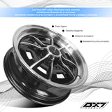 RIN BX7 WHEELS 15X5 4/130 ET25 CB80.9