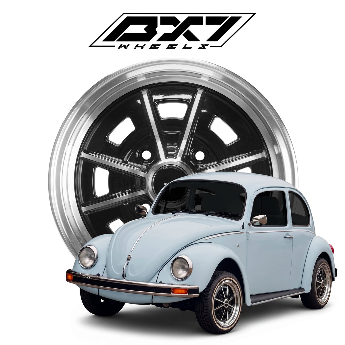 RIN BX7 WHEELS 15X5 4/130 ET25 CB80.9