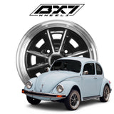RIN BX7 WHEELS 15X5 4/130 ET25 CB80.9