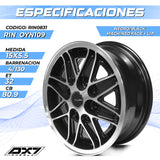 RIN BX7 WHEELS 15X5.5 4/130 ET30 CB80.9