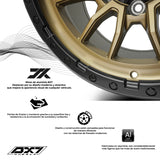 RIN BX7 WHEELS 17X9 6/139.7 ET0 CB106.1