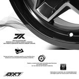 RIN BX7 WHEELS 15X7 4/130 ET25 CB80.9