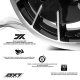 RIN BX7 WHEELS 15X5.5 4/130 ET25 CB80.9