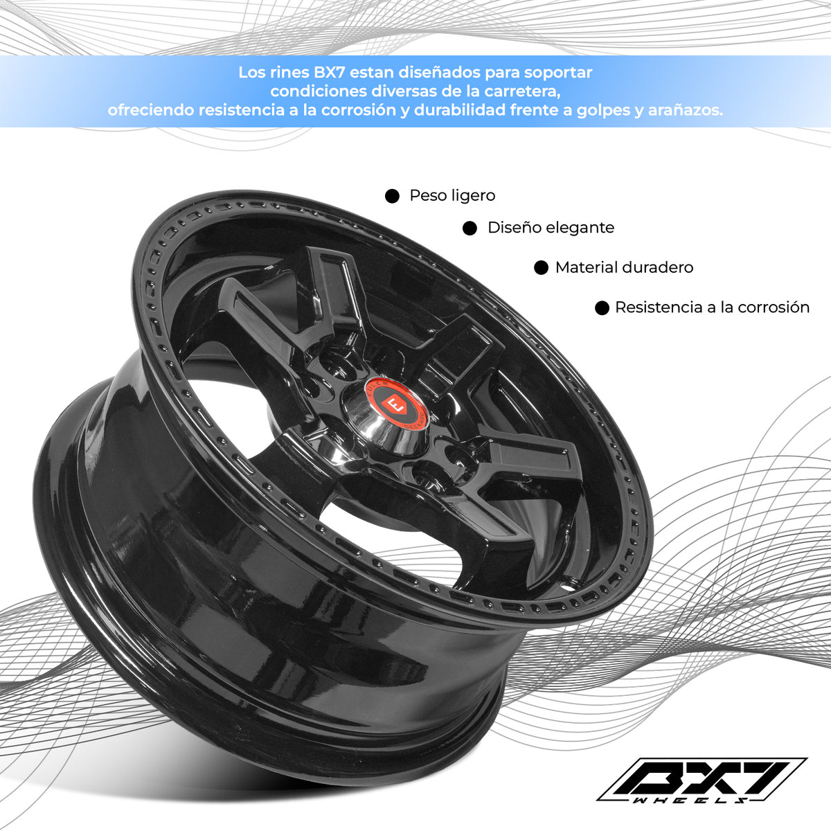 RIN BX7 WHEELS 13X6 4/100 4/114.3 ET25 CB73.1