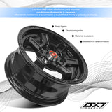 RIN BX7 WHEELS 13X6 4/100 4/114.3 ET25 CB73.1