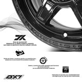 RIN BX7 WHEELS 13X6 4/100 4/114.3 ET25 CB73.1