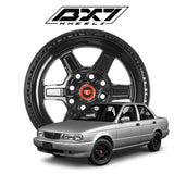 RIN BX7 WHEELS 13X6 4/100 4/114.3 ET25 CB73.1