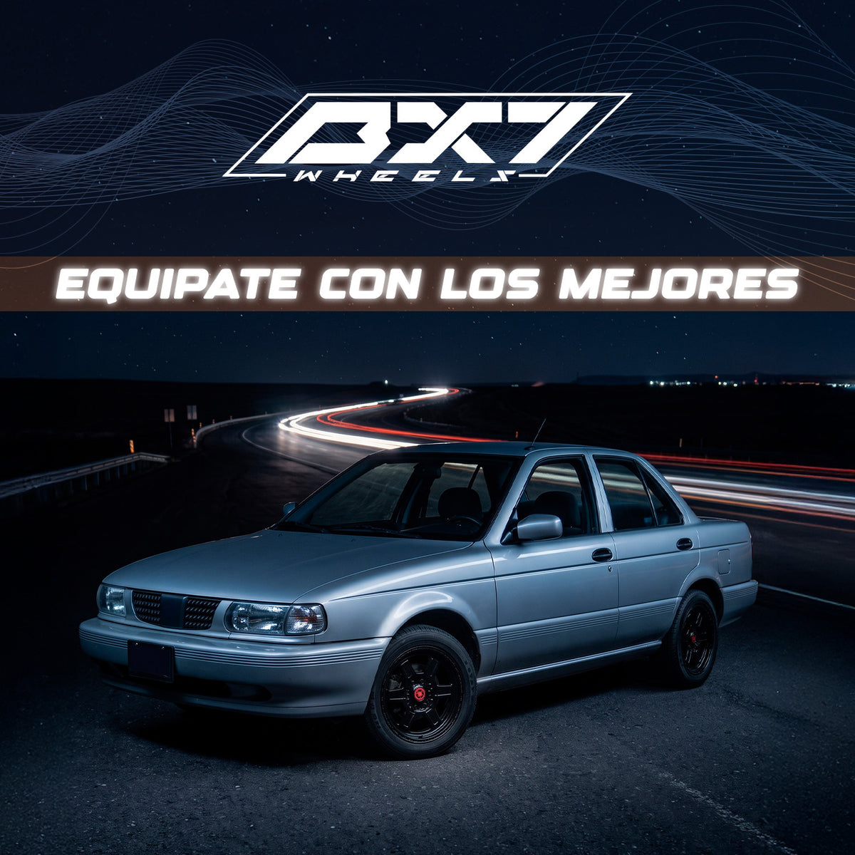 RIN BX7 WHEELS 13X6 4/100 4/114.3 ET25 CB73.1