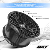 RIN BX7 WHEELS 18X9 6/139.7 ET0 CB106.1