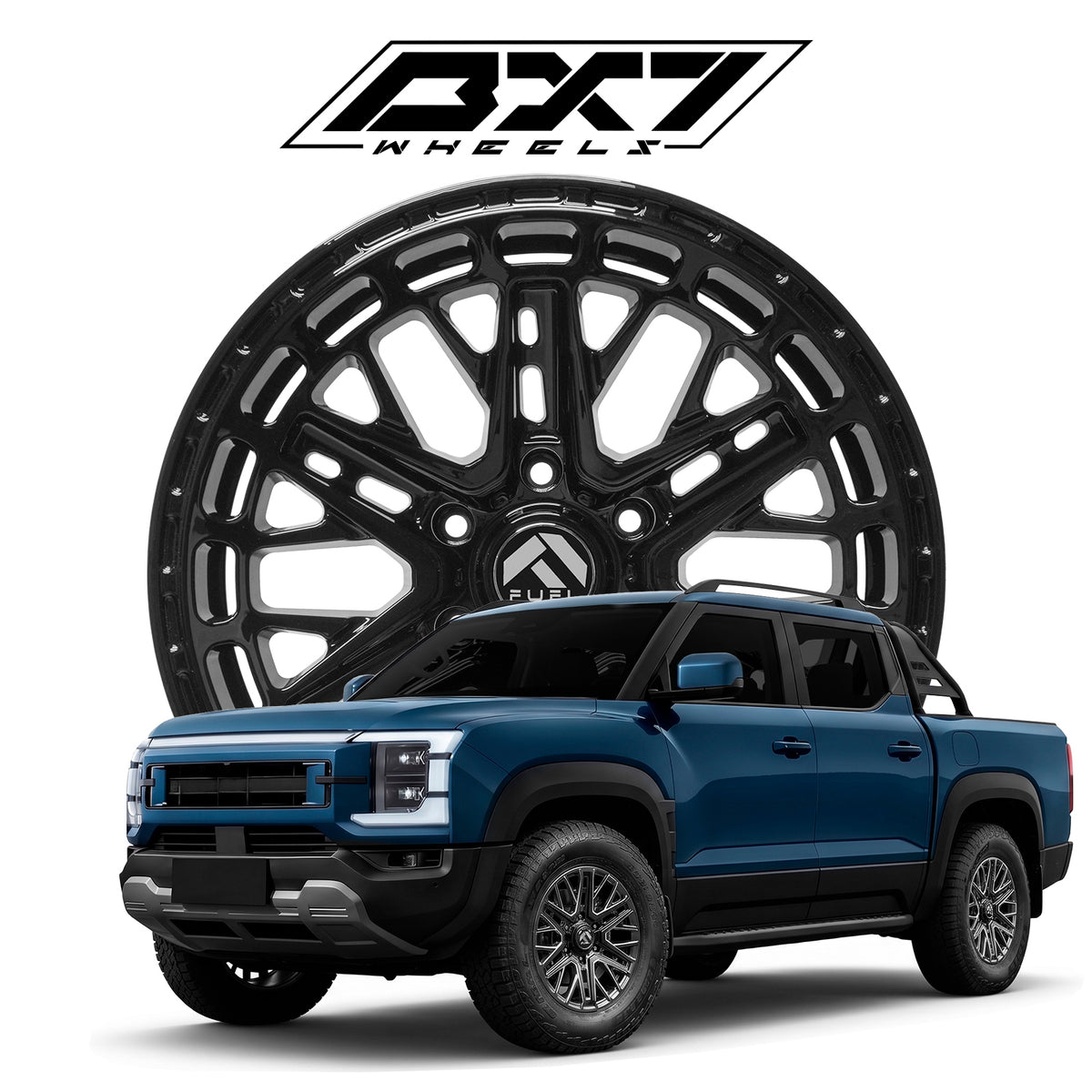 RIN BX7 WHEELS 18X9 6/139.7 ET0 CB106.1
