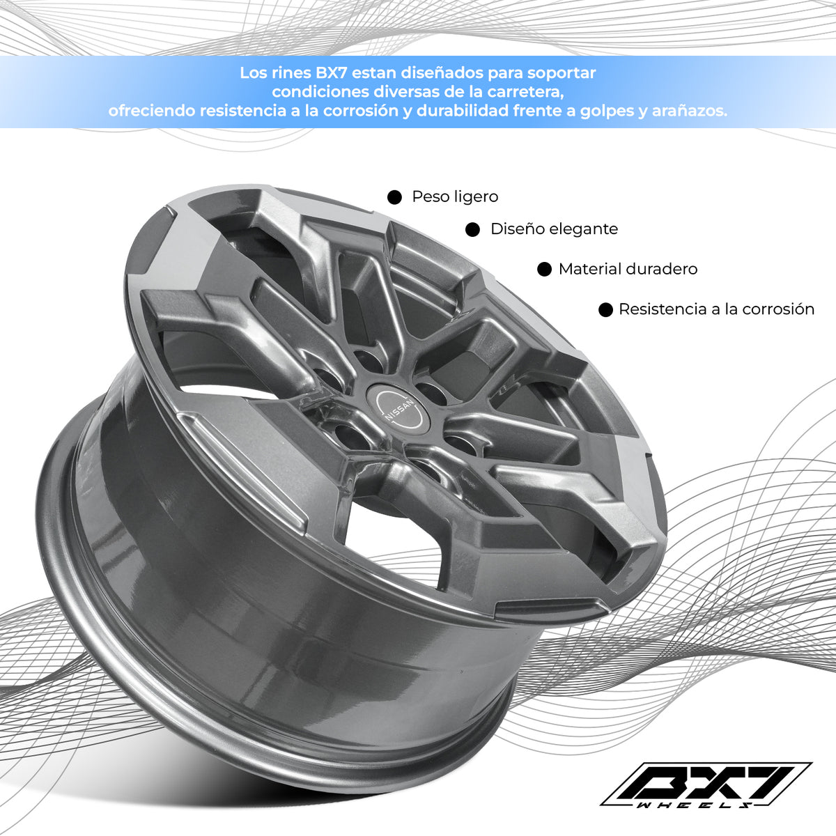 RIN BX7 WHEELS 16X7.5 6/114.3 ET30 CB73.1