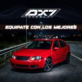 RIN BX7 WHEELS 17X7.5 5/100 ET: 35 CB: 57.1 NEGRO/BLACK MACHINED FACE