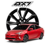 RIN BX7 WHEELS 17X7.5 5/100 ET: 40 CB: 54.1 NEGRO/BLACK MACHINED FACE