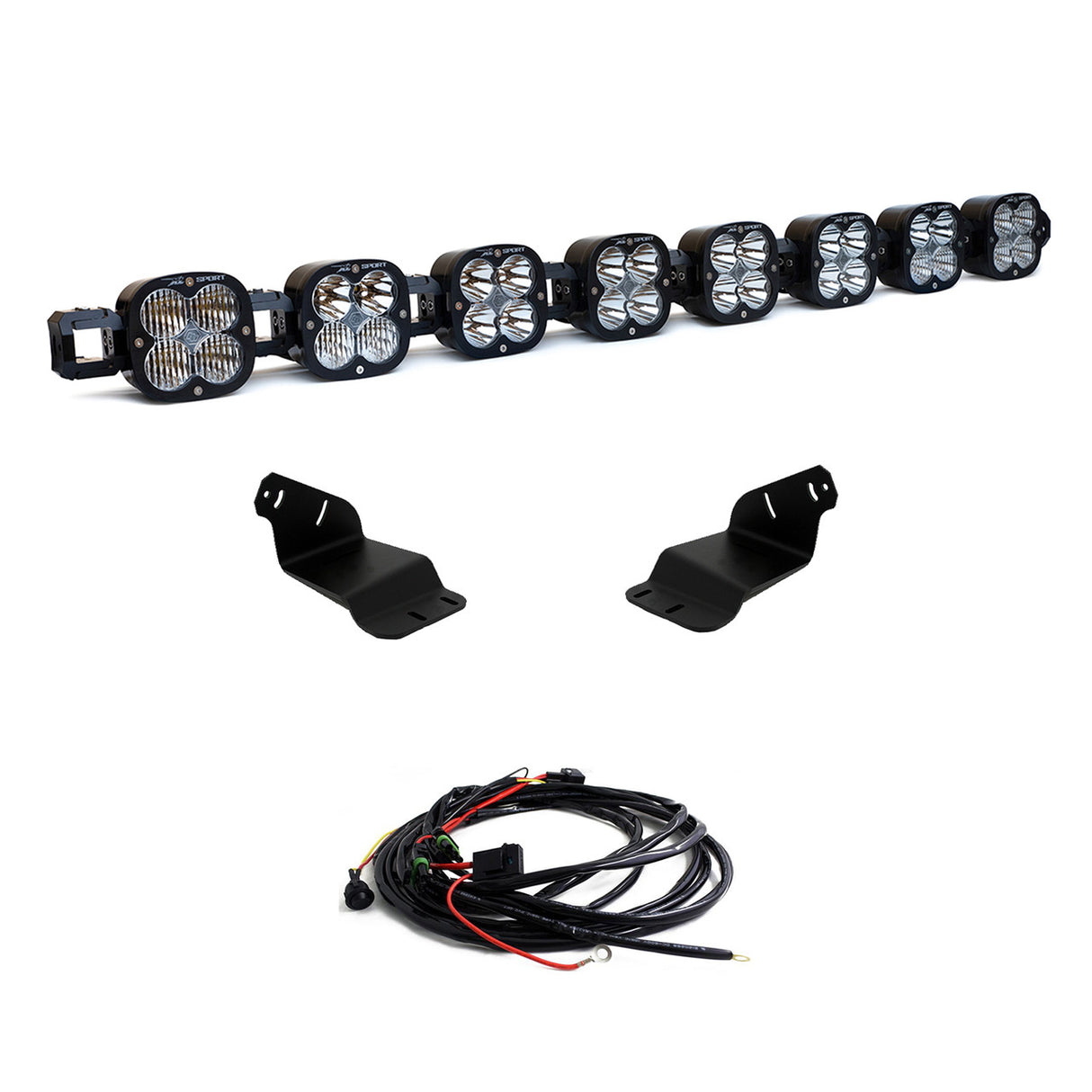 ROOF BAR LED 8XL BAJA DESIGNS PARA FORD BRONCO 2021 - 2024