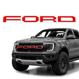 STICKER PARA FORD RANGER RAPTOR 2025+ ROJO CON GRIS