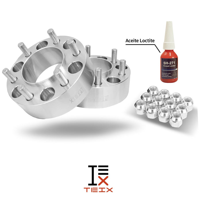 KIT ESPACIADORES 2" 6X139.7 LLANTA 95MM 14.5