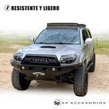 PARRILLA FRONTAL TIPO TRD CON LED PARA TOYOTA 4RUNNER 2006 - 2009