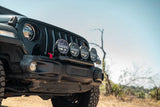 Soporte Barra Bracket De Luces Barra Led DV8 Off Road Mopar Para Defensa delantera Para Jeep Wrangler JL 2018-2026