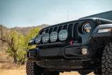 Soporte Barra Bracket De Luces Barra Led DV8 Off Road Mopar Para Defensa delantera Para Jeep Wrangler JL 2018-2026