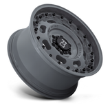 RIN BLACK RHINO AXLE BATTLESHIP GRAY / APLICACIONES TACOMA, RANGER, L200, HILUX Y SIERRA