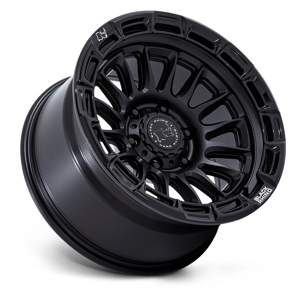 RIN BLACK RHINO RIVAL MATTE BLACK-GLOSS BLACK LIP / APLICACIÓN PARA F-150, RAPTOR Y FJ CRUSIER