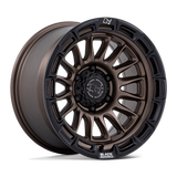 RINES RIVAL 17x8.5 5X127 ET 10 BURNT BRONZE W/ MATTE BLK-LP CB 71.5