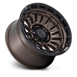 RIN BLACK RHINO RIVAL BURNT BRONZE W-MATTE BLACK LIP / APLICACIÓN PARA TACOMA, RANGER, L200, HILUX Y SIERRA